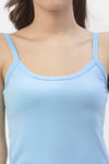 Floret Cotton Camisole (Pack of 2) - Maroon Sky — thumbnail 9